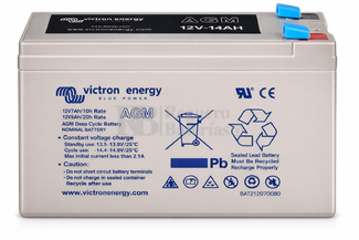 Bater�a Solar Victron Energy AGM | 12 Voltios 14 Amperios (C100)